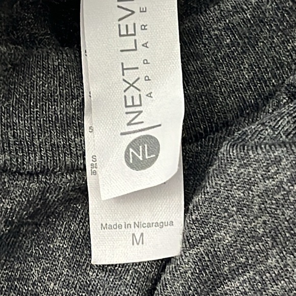 Next Level Apparel Gray / Yellow Graphic Short Sleeve Tee Shirt Men’s M - Picture 6 of 6